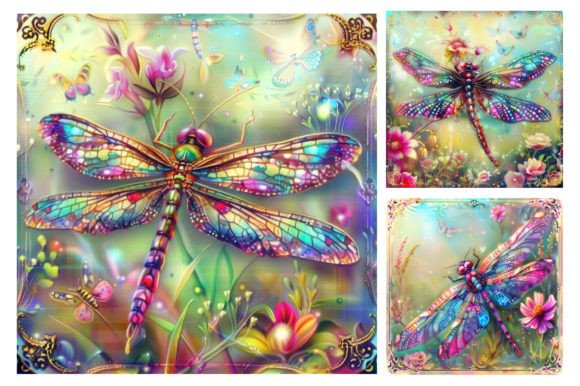 Dragonfly Stained Glass Background: Elevate Your Visual Projects