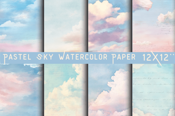 Pastel Sky Watercolor Paper: Your Foundation for Dreamy Design