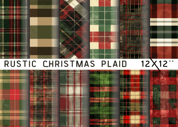 Warm Up Your Holiday Designs with Rustic Christmas Plaid